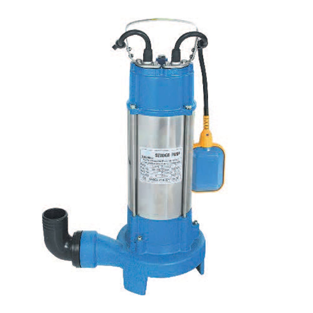 Pompa sommersa elettrica con trituratore per acque sporche 1,1KW CACHENG mod. V4