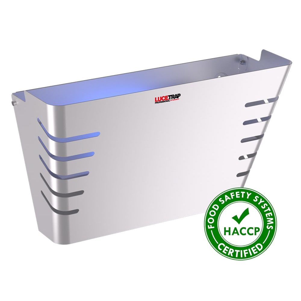 Macchina cattura insetti CFG LUCETRAP PROFESSIONAL in acciaio conforme HACCP ambito alimentare