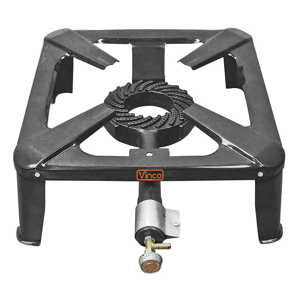 Fornellone a gas gpl cm.40 x 40 con bruciatore in ghisa 8Kw VINCO 76012