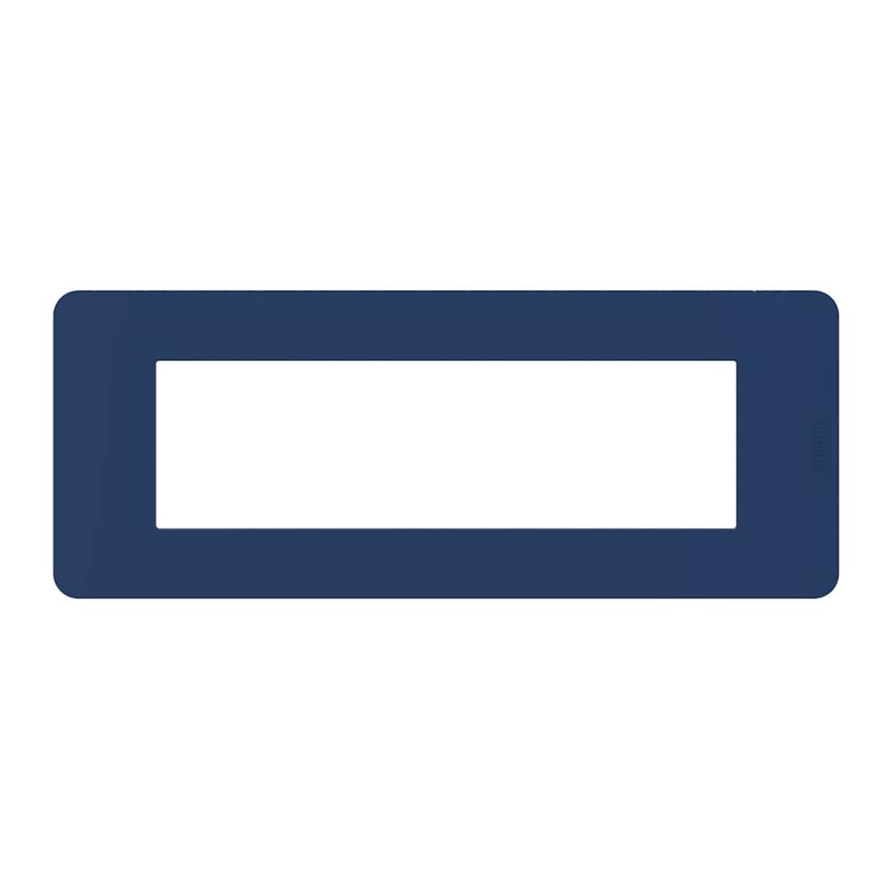 BTICINO MatixGO Placca 7 posti Blue