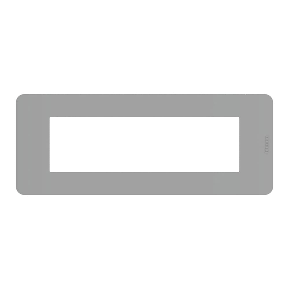 BTICINO MatixGO Placca 7 posti Grigio