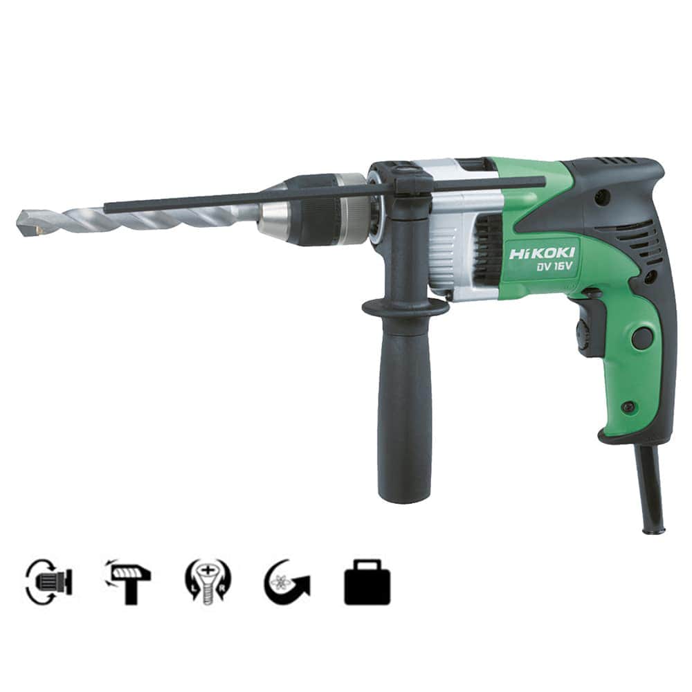 Trapano elettrico hikoki dv16v 590w con percussione