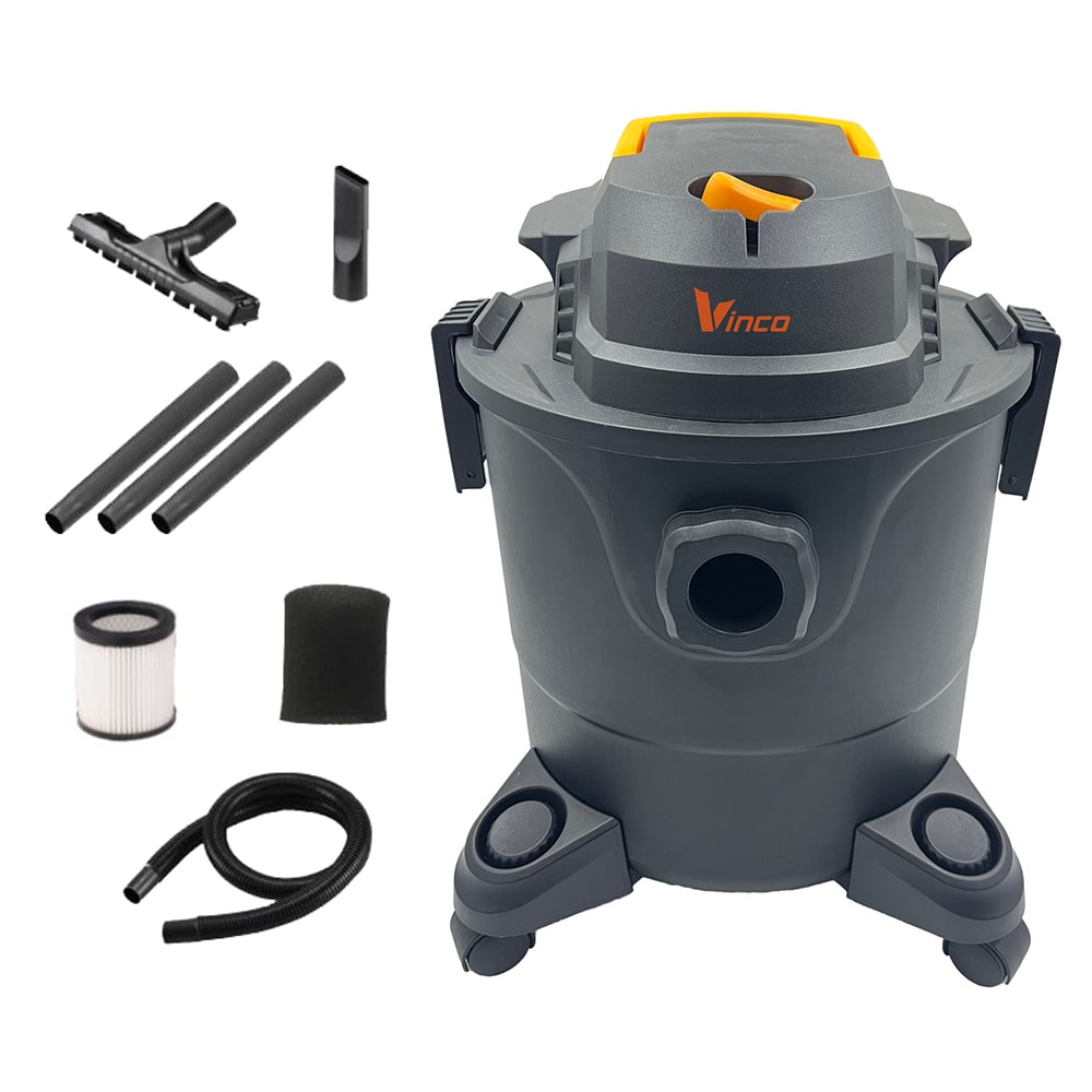 Aspirasolidi e liquidi 1300W lt.12 con scuoti filtro VINCO 40020