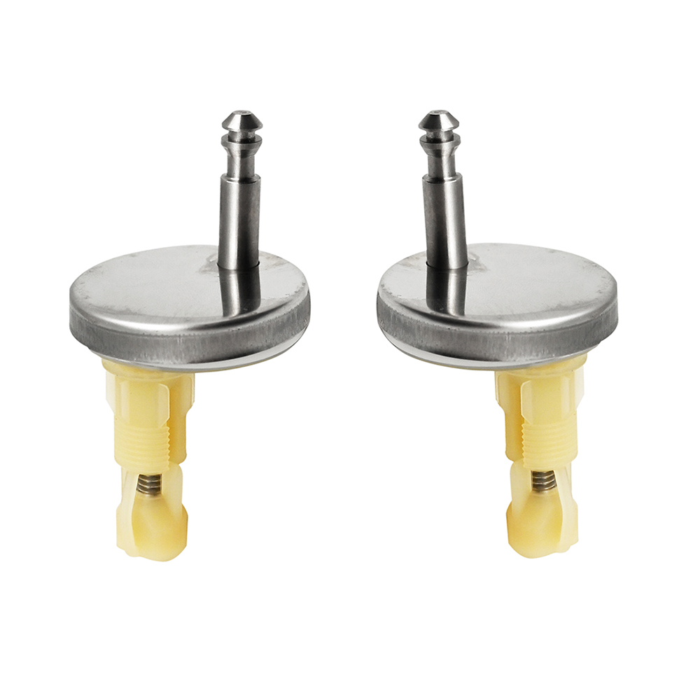 Kit cerniere agganci di ricambio TOP FIX con tasselli ad espansione per sedile copri wc