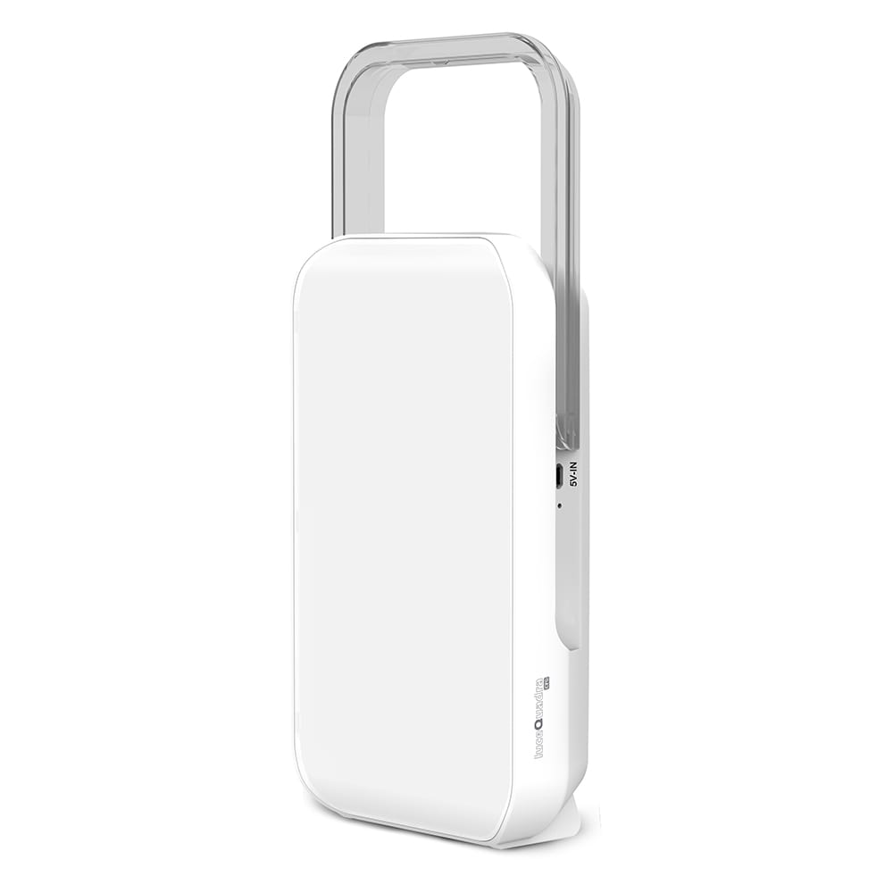 Lampada led ricaricabile portatile SLIDE 900 lumen con funzione di emergenza CFG EL179