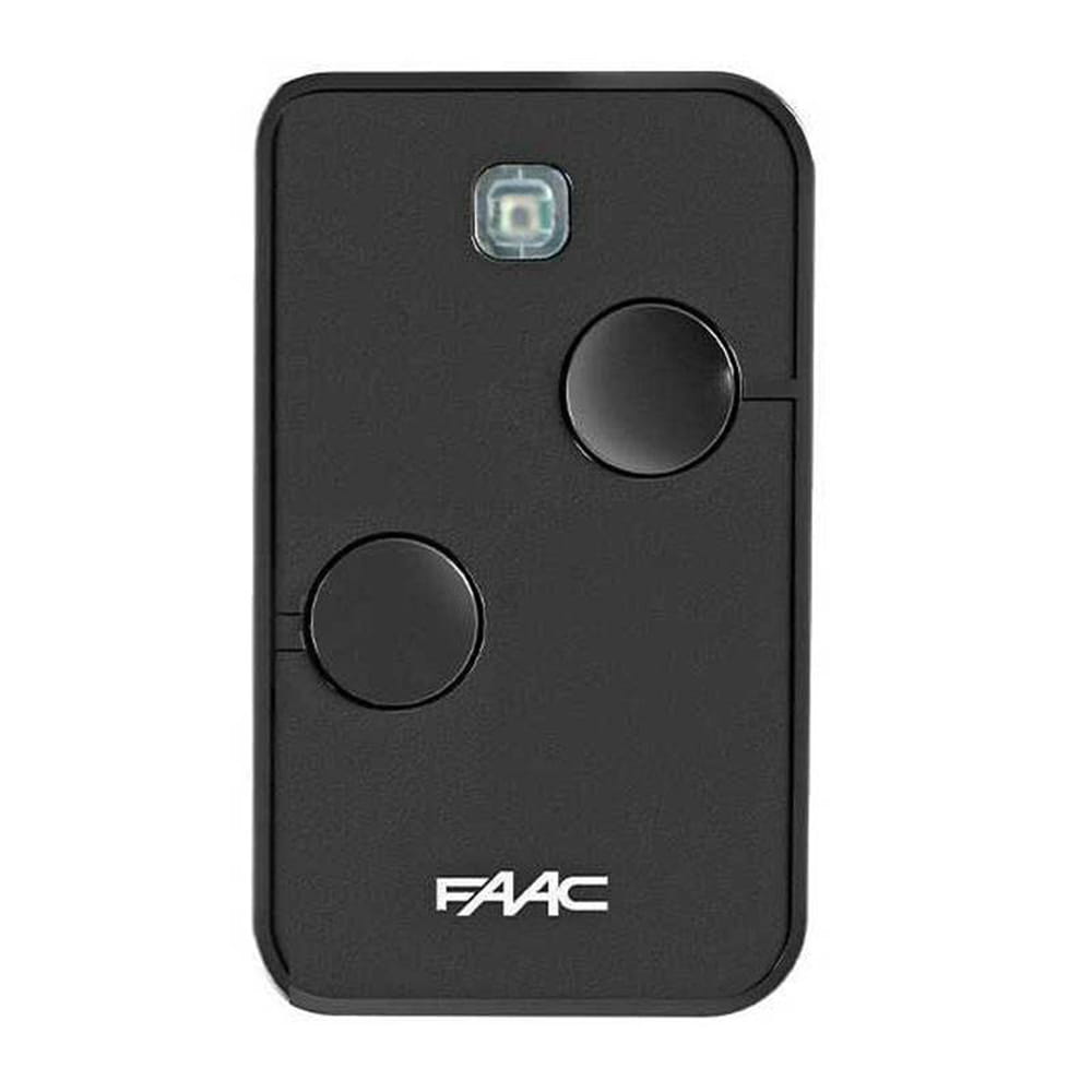 Telecomando radiocomando FAAC XTO2 SLH-SL-DS-RC 433 Mhz nero originale