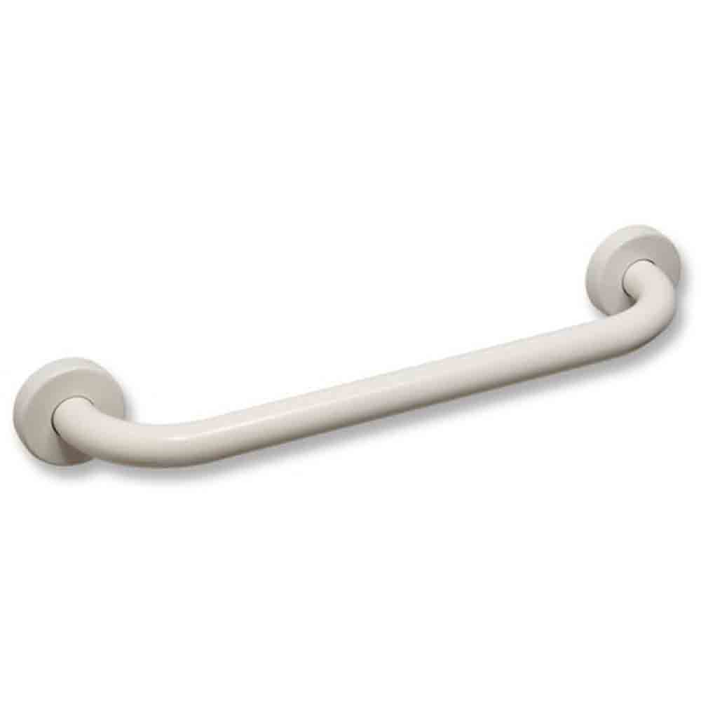 Maniglione da bagno diritto cm.30 bianco per disabili e anziani