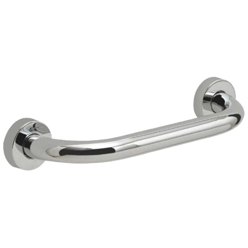 Maniglione da bagno diritto cm.30 cromo per disabili e anziani