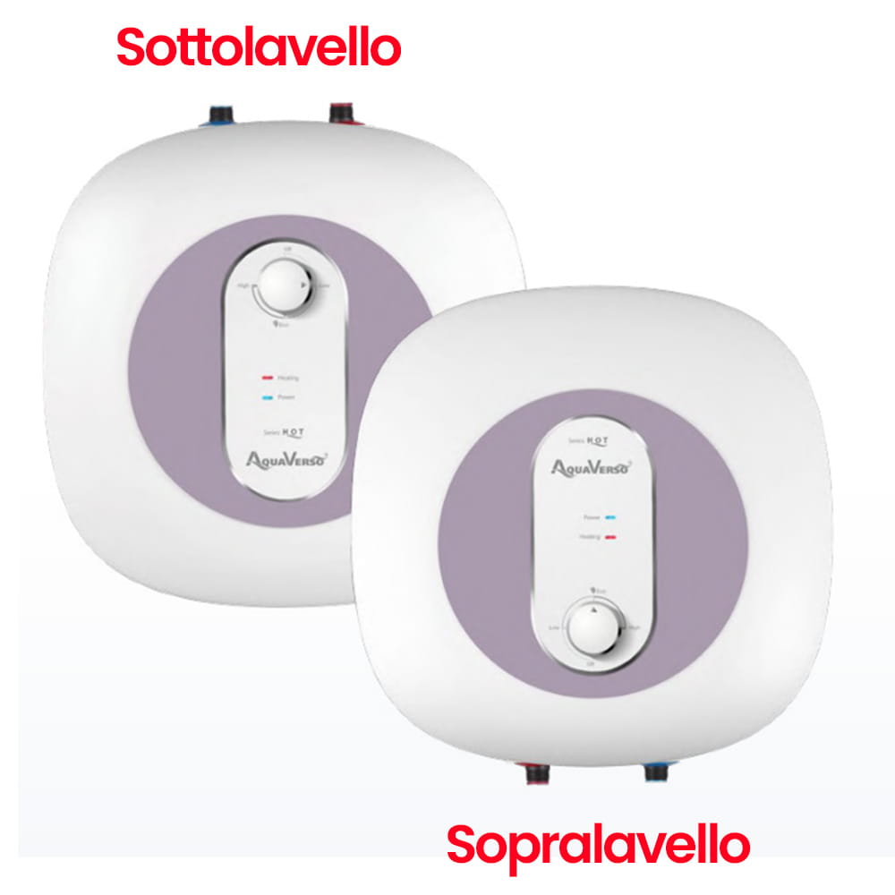 Scaldabagno elettrico sopralavello e sottolavello THERMEX AQUAVERSO HOT 10 U lt.10