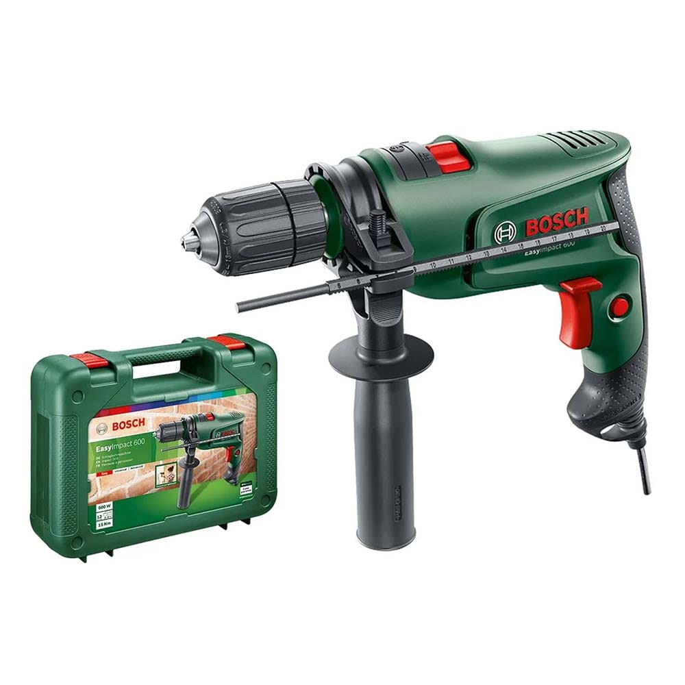 Trapano elettrico con percussione bosch easy impact 600