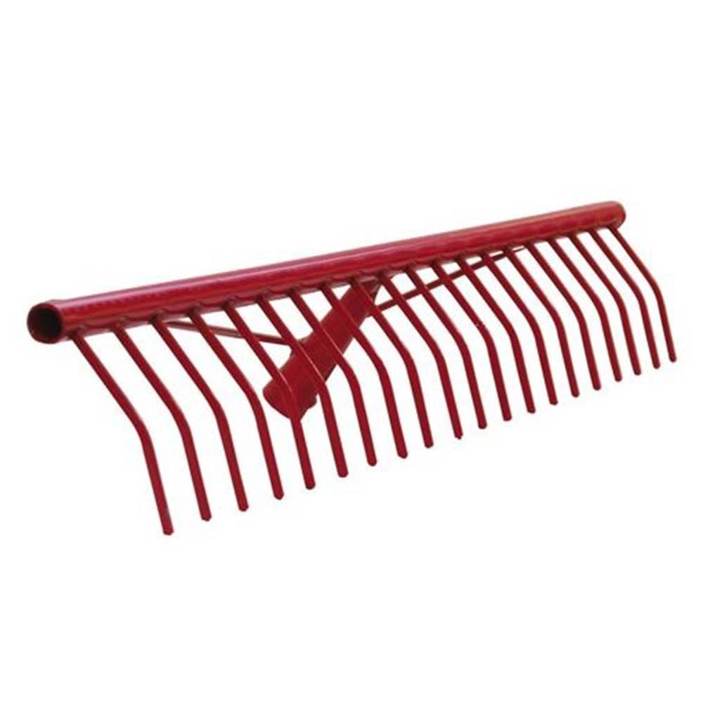 Rastrello in acciaio per fieno 20 denti cm.77