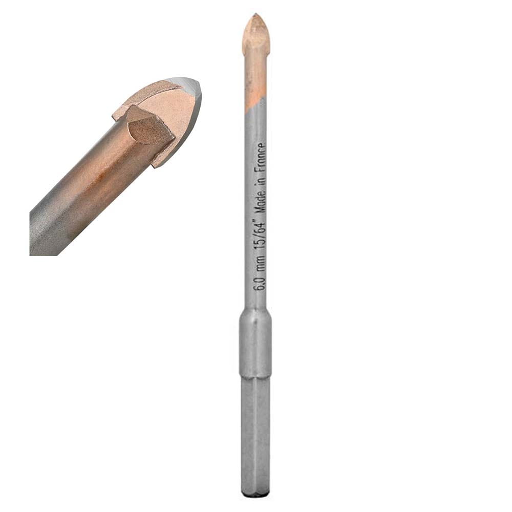 Punta a lancia in carburo di tungsteno per gres porcellanato ecef