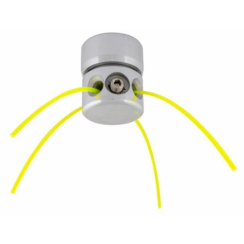 Testina multifilo universale in alluminio SWING con sostituzione rapida del filo per decespugliatore