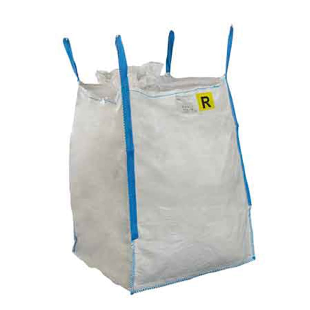 Saccone big bag fondo chiuso bocca aperta cm.90 x 90 120h per rifiuti speciali