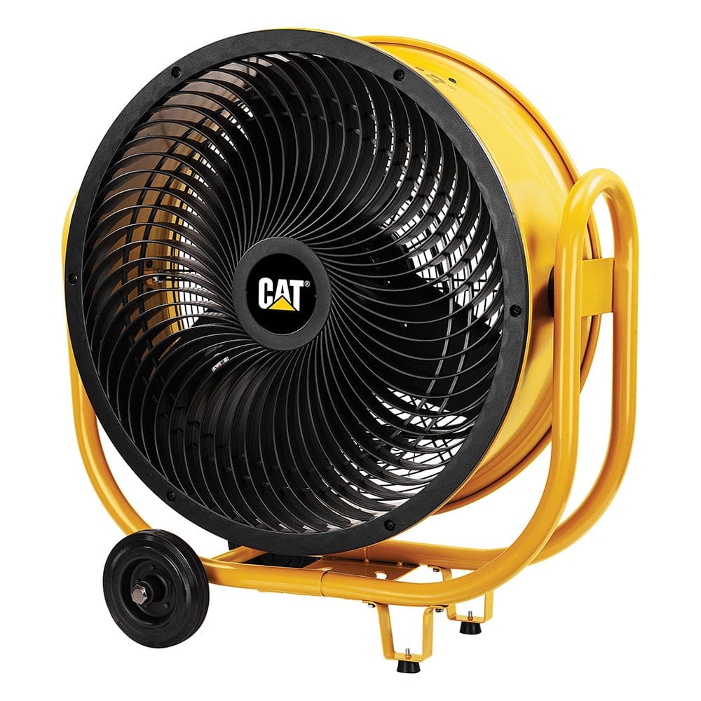 Ventilatore industriale carrellato professionale a turbina CAT CT007 HVD24-AC Ø 60 cm. 210W