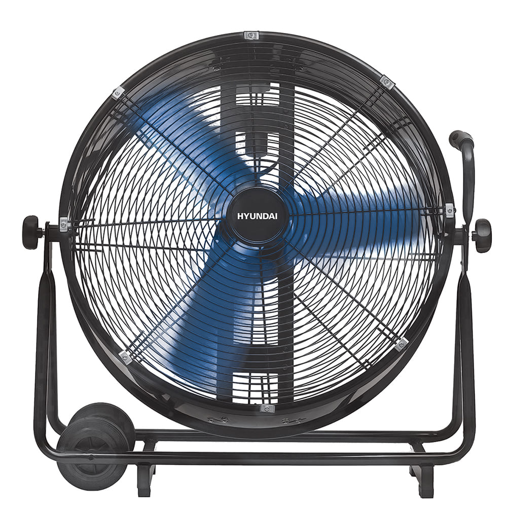 Ventilatore industriale carrellato grande portata HYUNDAI 75626 cm.90 500W