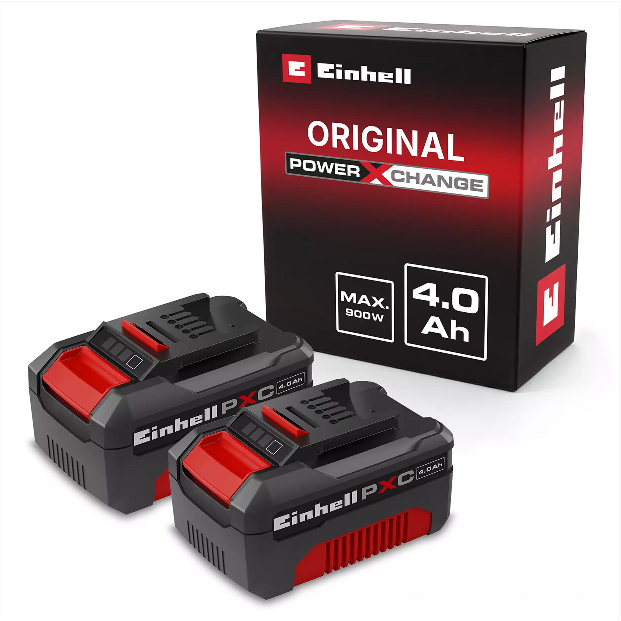Kit 2 batterie EINHELL 18V 4,0Ah PXC litio Power X-Change
