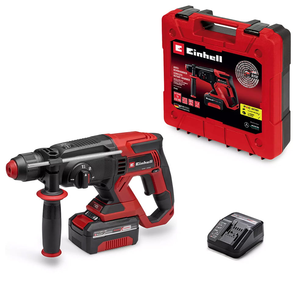 Tassellatore a batteria EINHELL TE-HD 18/20 Li 1 x 18V 4Ah+ caricabatterie