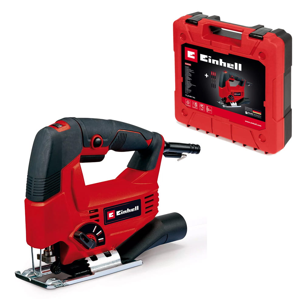 Seghetto alternativo elettrico EINHELL TC-JS 80/1 Kit 550W con valigetta