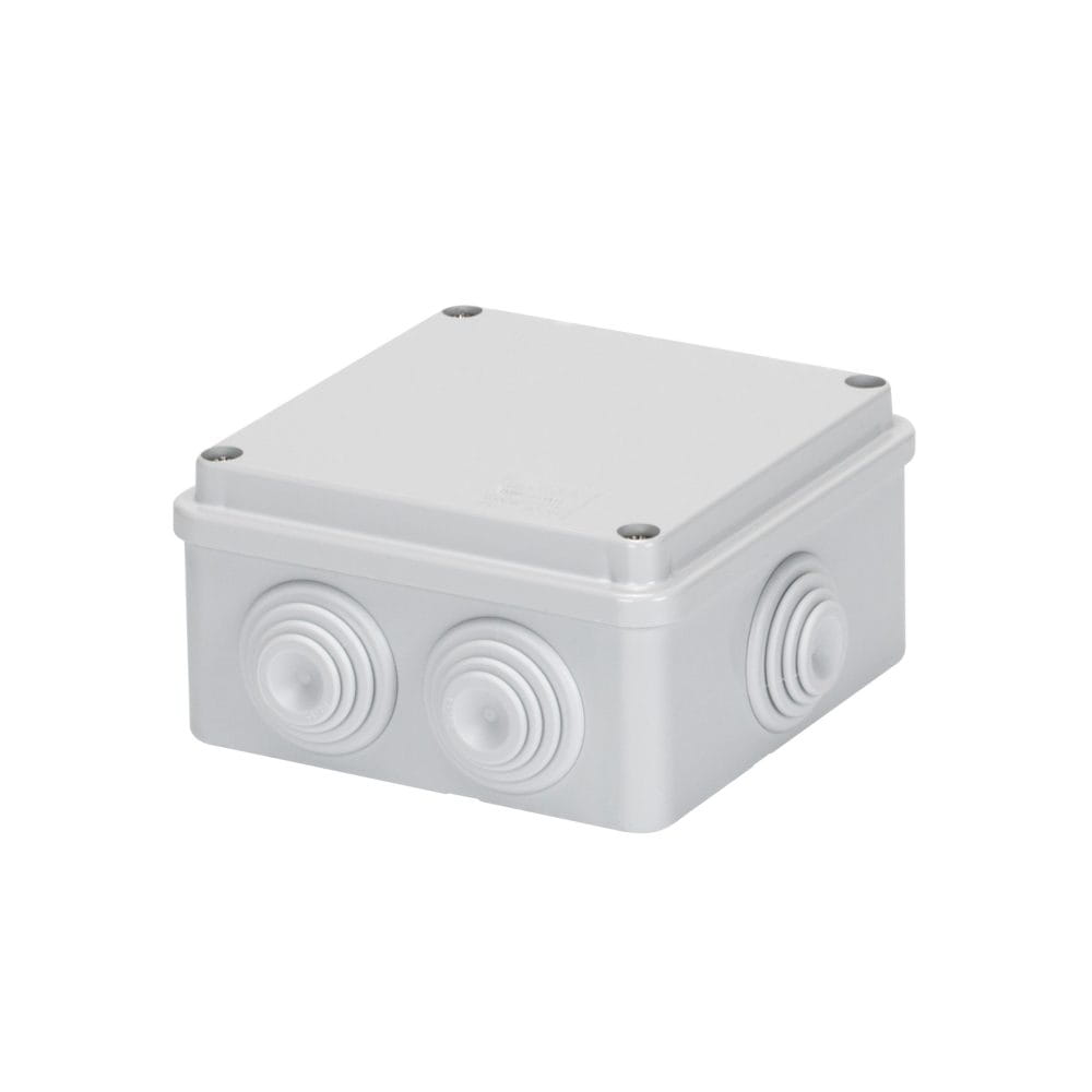 Cassetta di derivazione stagna IP55 mm.100 x 100 x 50 con passacavi GEWISS GW44004