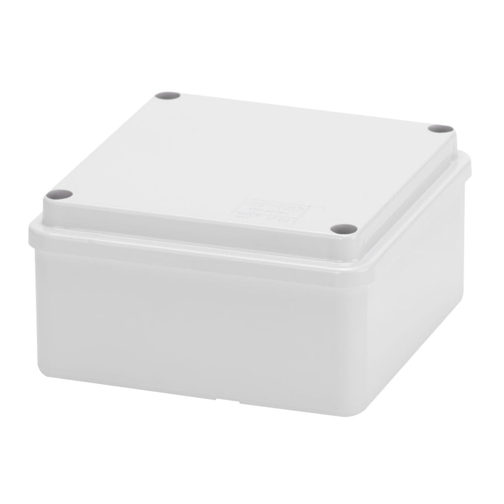 Cassetta di derivazione stagna IP56 mm.100 x 100 x 50 con pareti lisce GEWISS GW44204