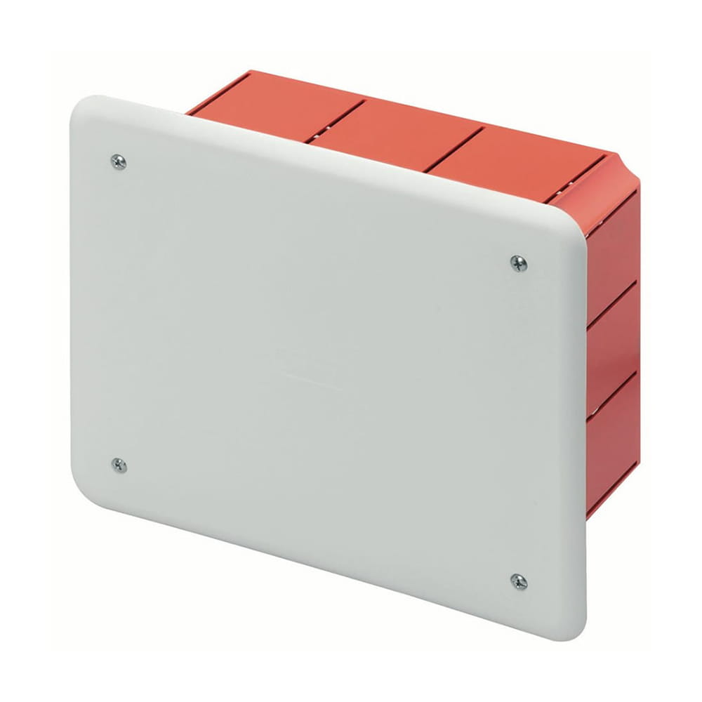 Cassetta di derivazione incasso mm.160 x 130 x 70 con coperchio GEWISS GW48005