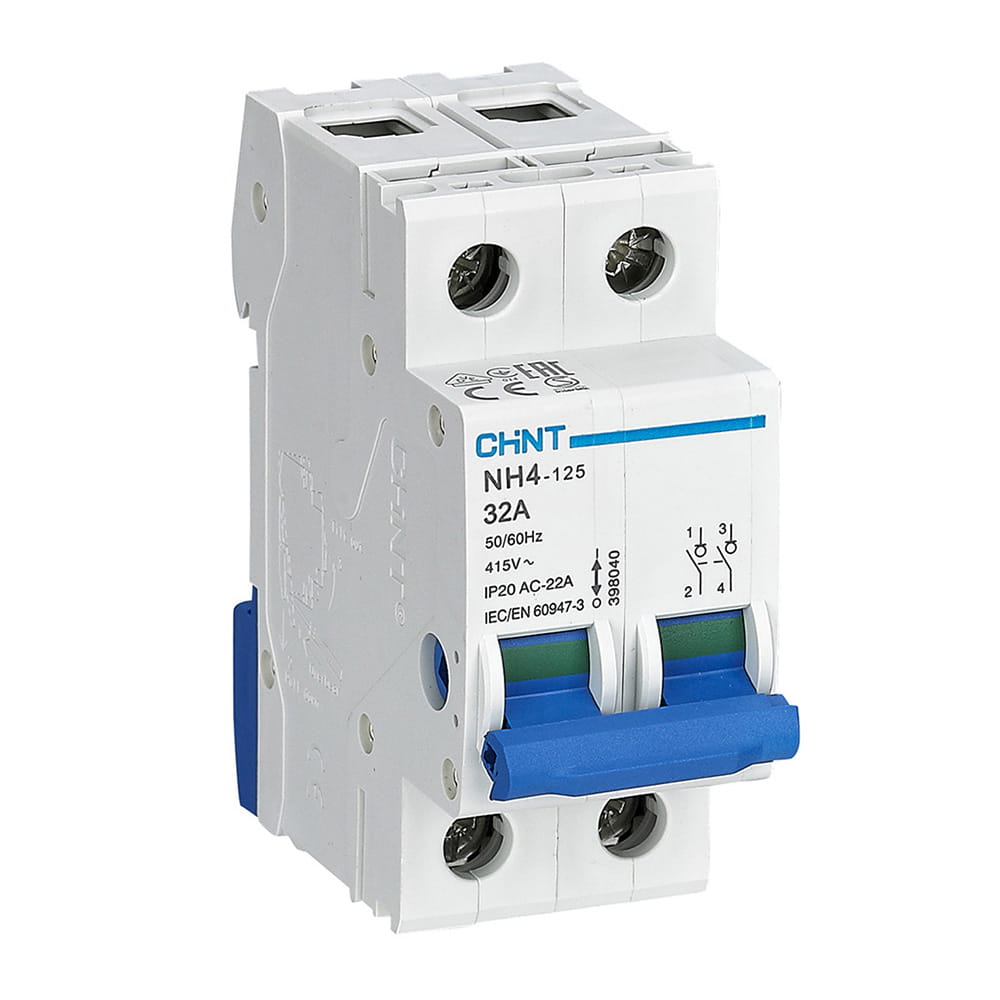 Sezionatore modulare CHINT NH4-125/32 398040 2P 32A