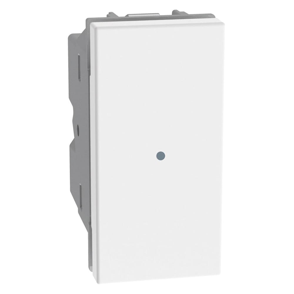 BTICINO MatixGO Deviatore unipolare assiale 1P 10AX bianco