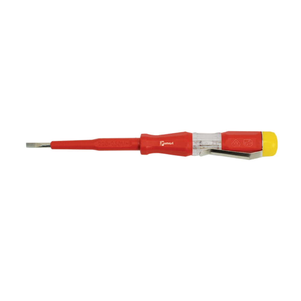 Cacciavite cercafase professionale in bicomponente mm.3 x 140 FUMASI