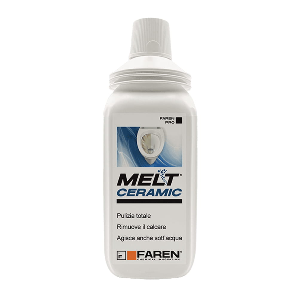 Disincrostante anticalcare gel per sanitari e rubinetterie MELT CERAMIC ml.750