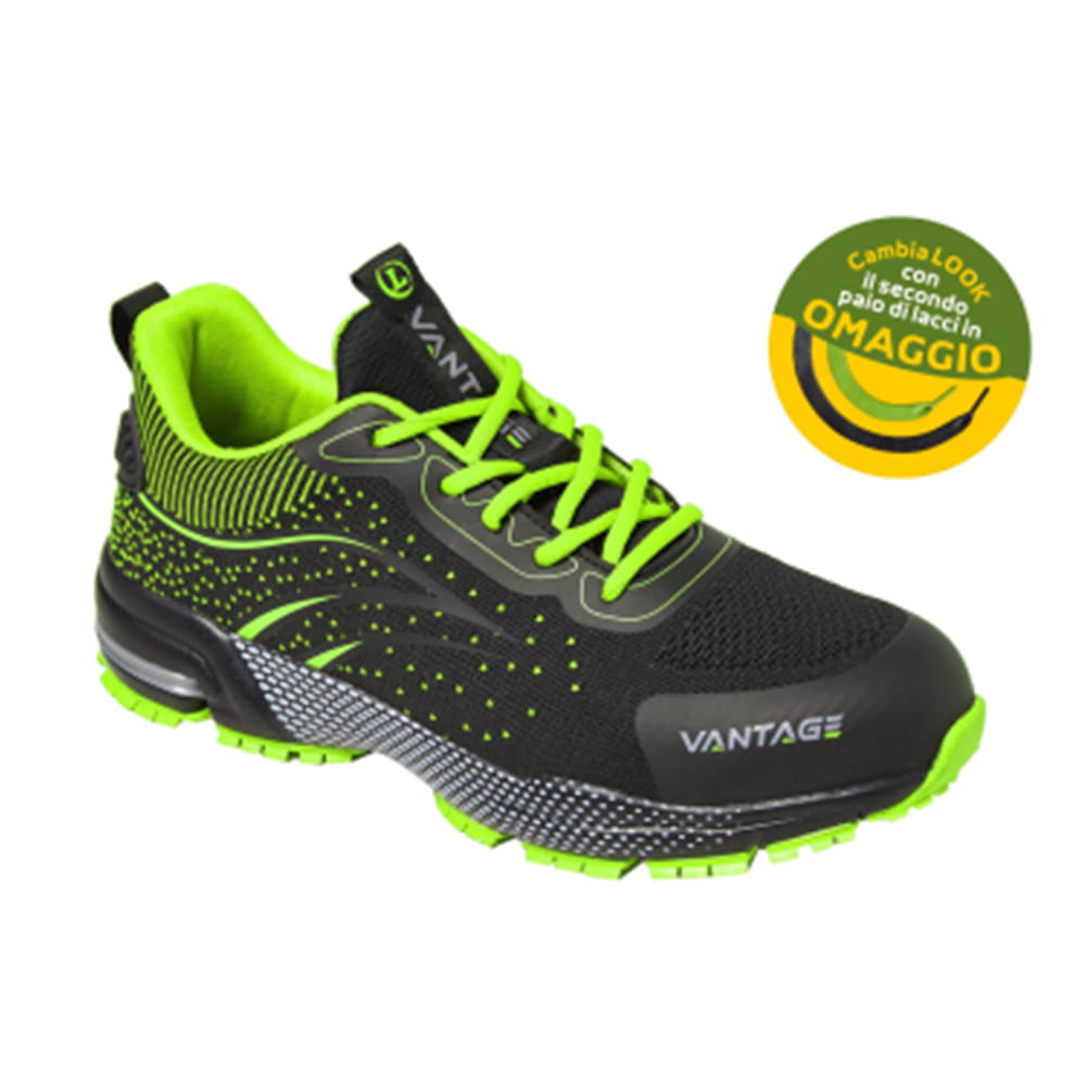 Scarpe antinfortunistiche basse LOGICA VANTAGE/1 S1PL superleggere in nylon traspirante