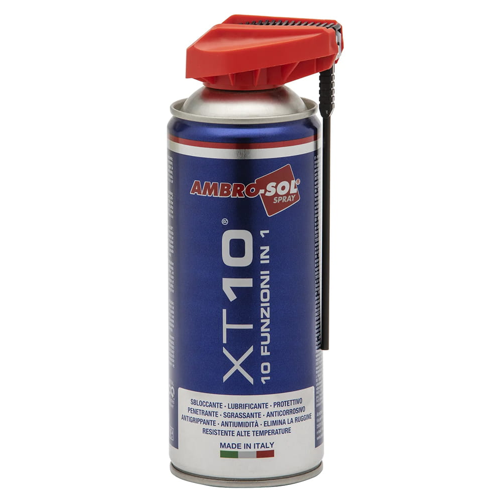 Sbloccate spray lubrificante 10 funzioni in 1 XT10 AMBRO-SOL ml.400