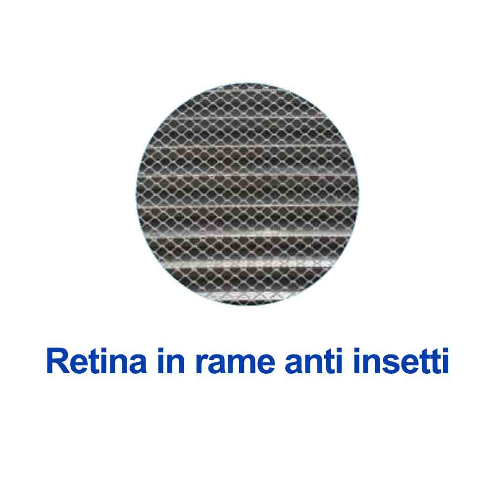 Calimaero® VKE 150mm - Flap Di Gravità Griglia Areazione Acciaio Quadrata In Acciaio Inox Con Lamelle Mobili - Resistente Alle Intemperie E Durevole Griglia Ventilazione Per Le Pareti