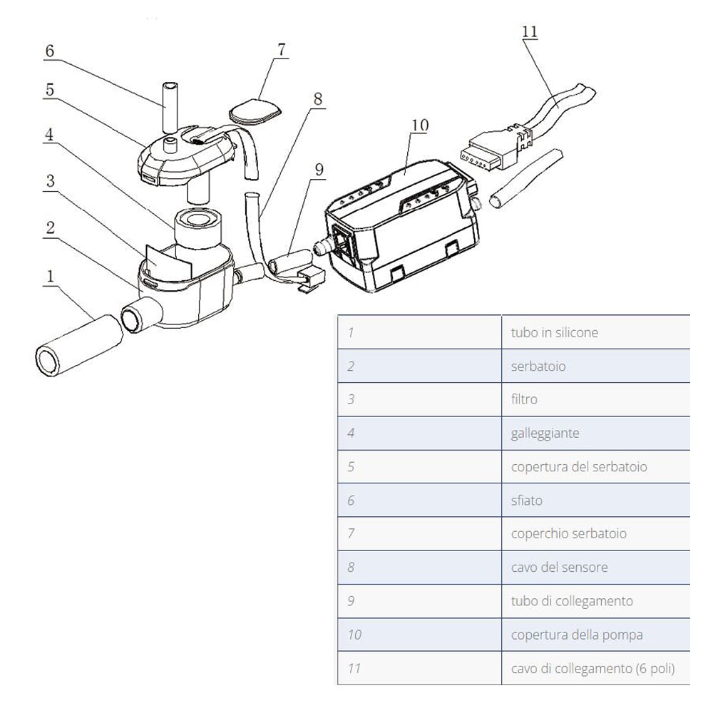 Generic 5Pz E Gruppo Tubo Con Gruppo Condensa Anello Gradi